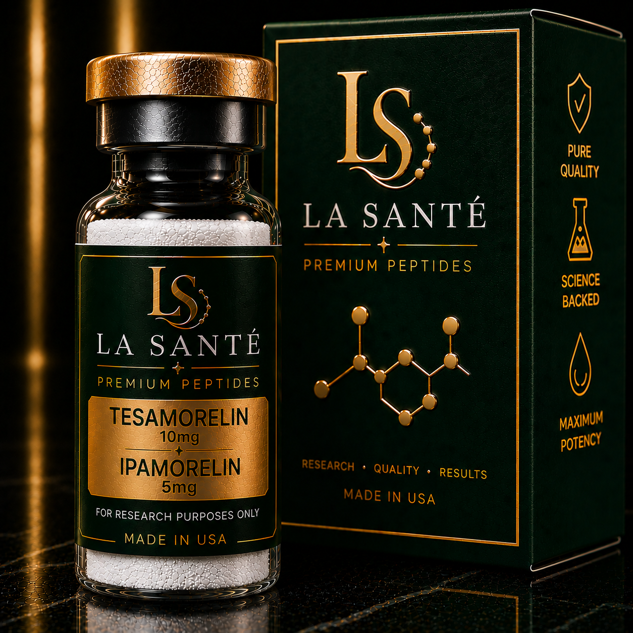 Tesamorelin/Ipamorelin