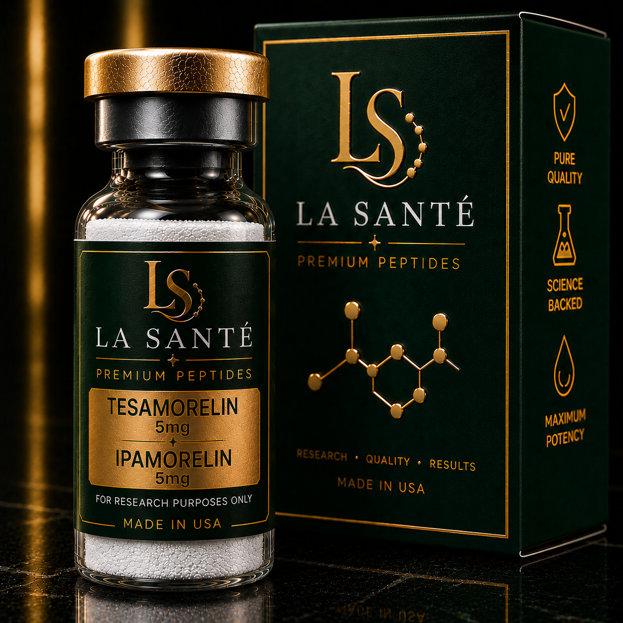 Tesamorelin/Ipamorelin